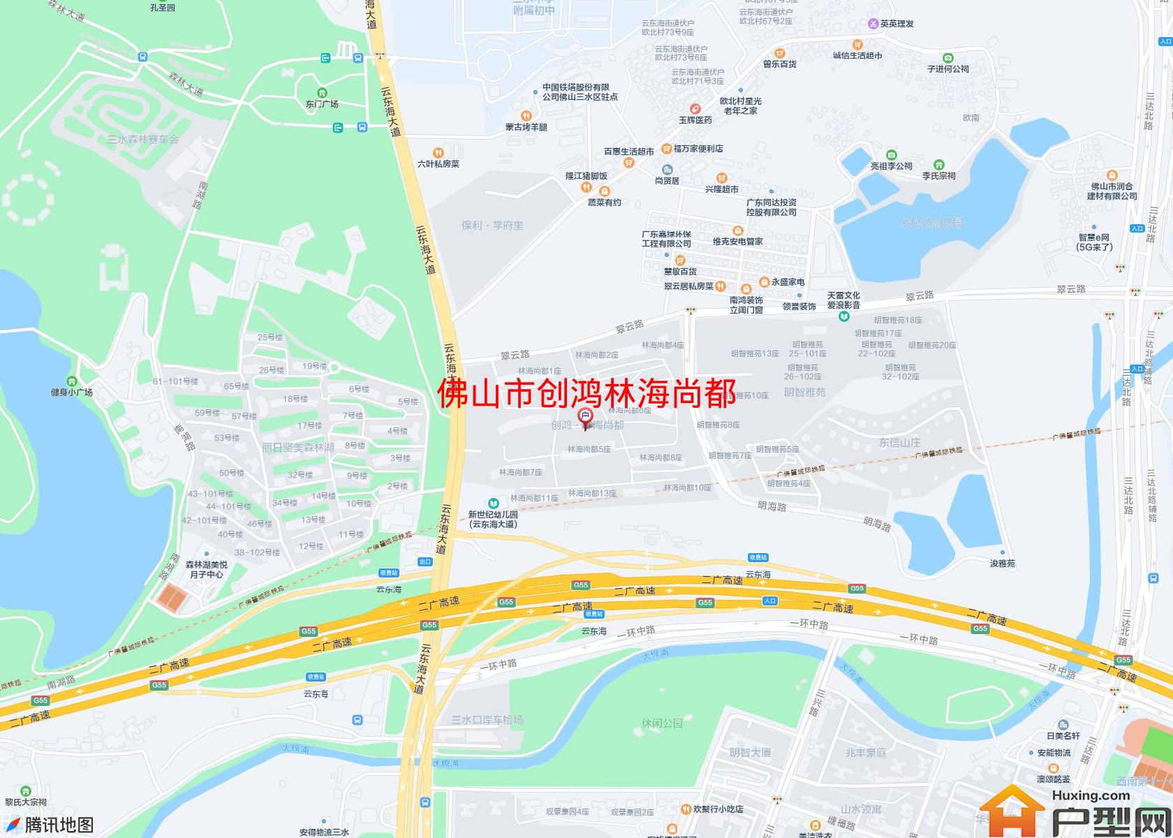 创鸿林海尚都小区 - 户型网