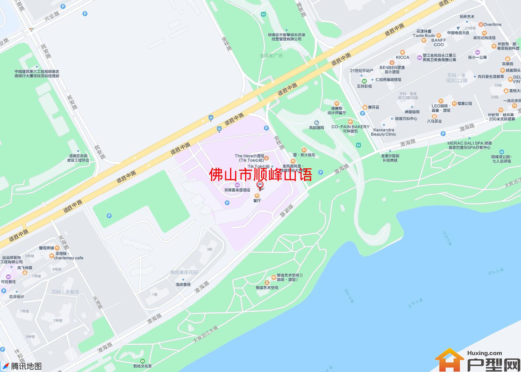 顺峰山语小区 - 户型网