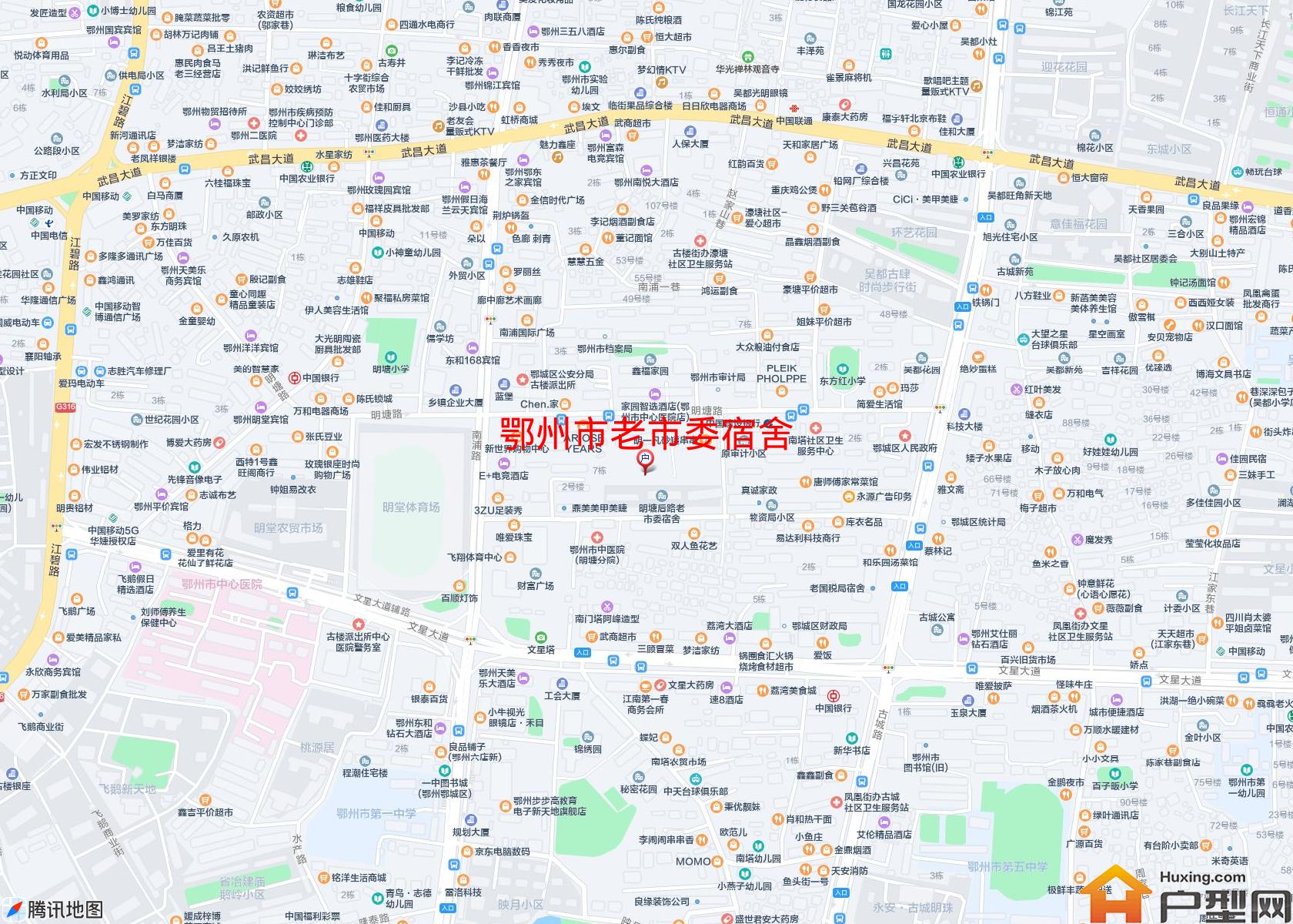 老市委宿舍小区 - 户型网