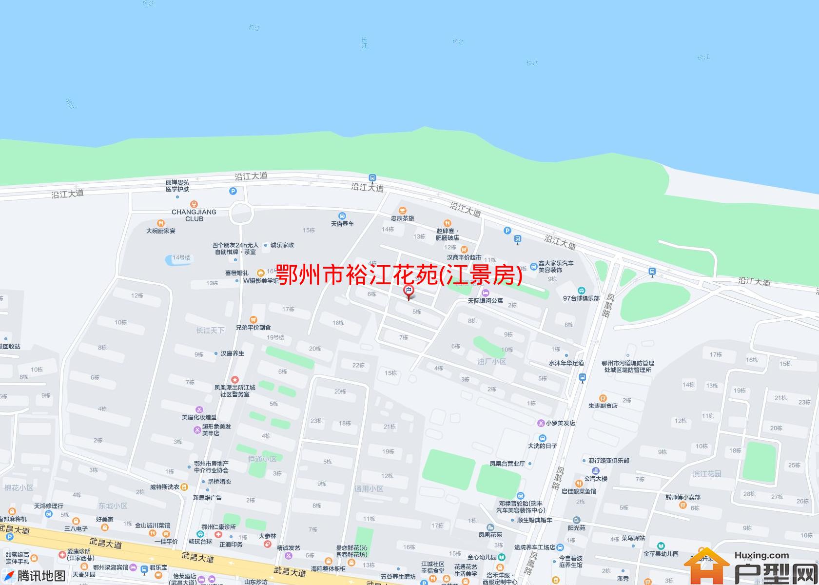 裕江花苑(江景房)小区 - 户型网