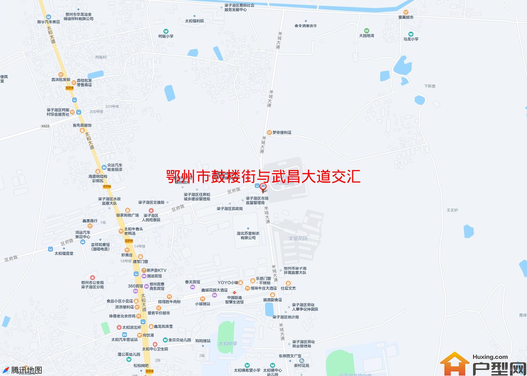 鼓楼街与武昌大道交汇小区 - 户型网