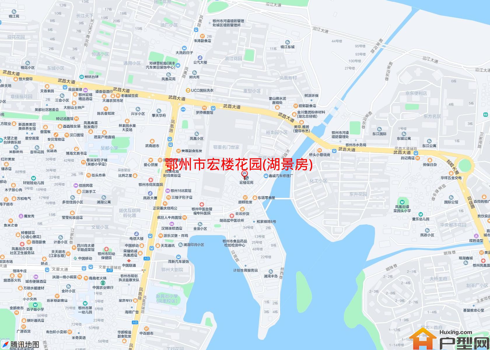宏楼花园(湖景房)小区 - 户型网