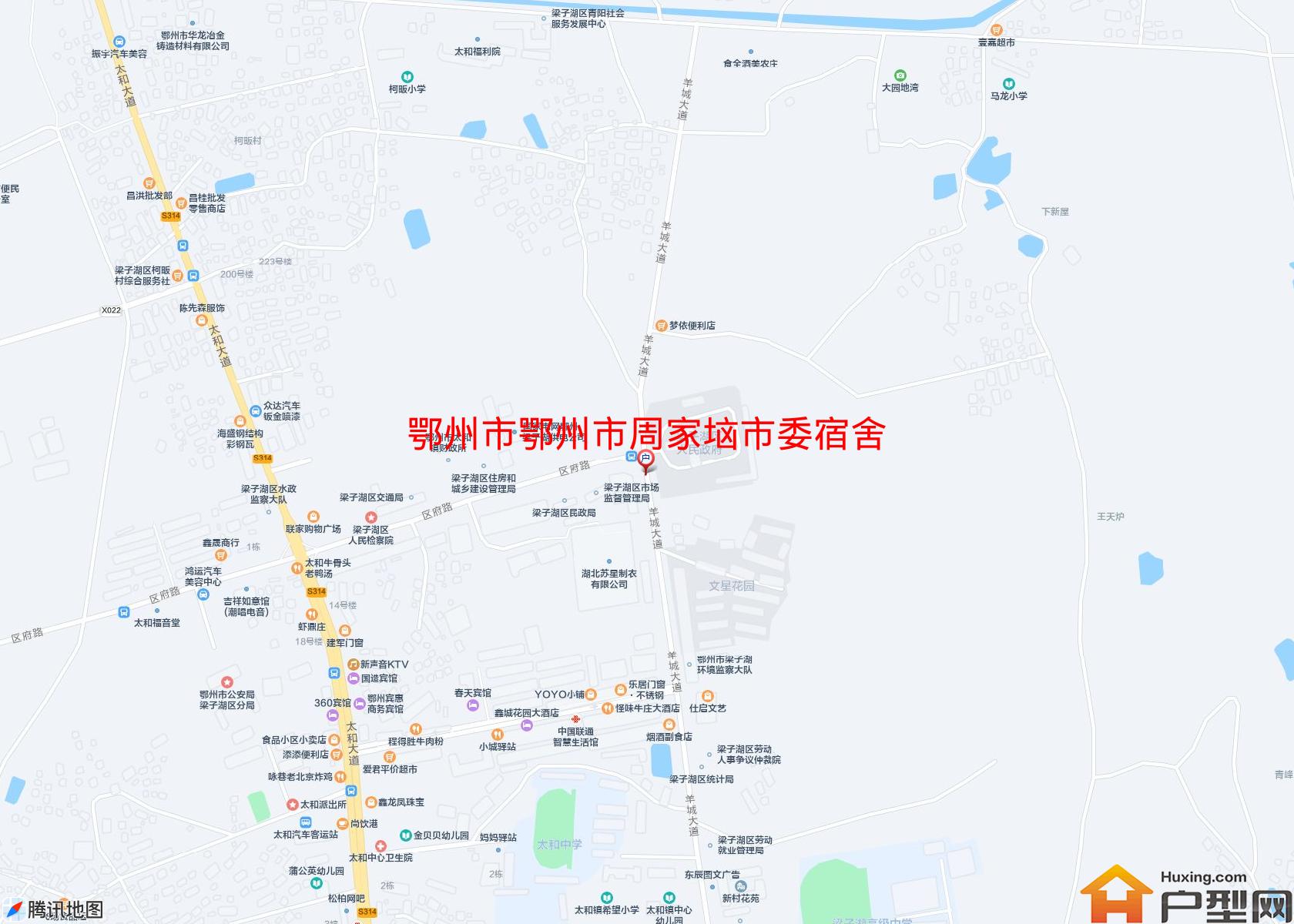 鄂州市周家垴市委宿舍小区 - 户型网