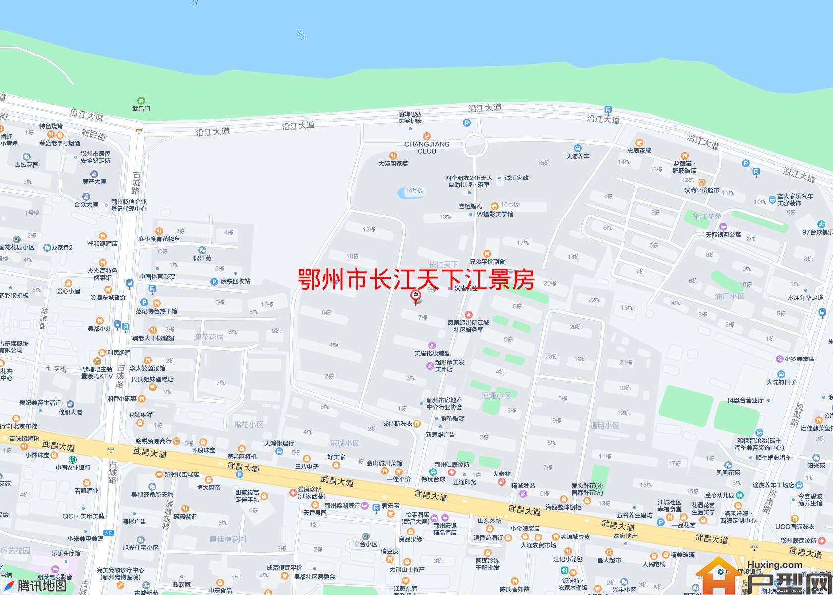 长江天下江景房小区 - 户型网