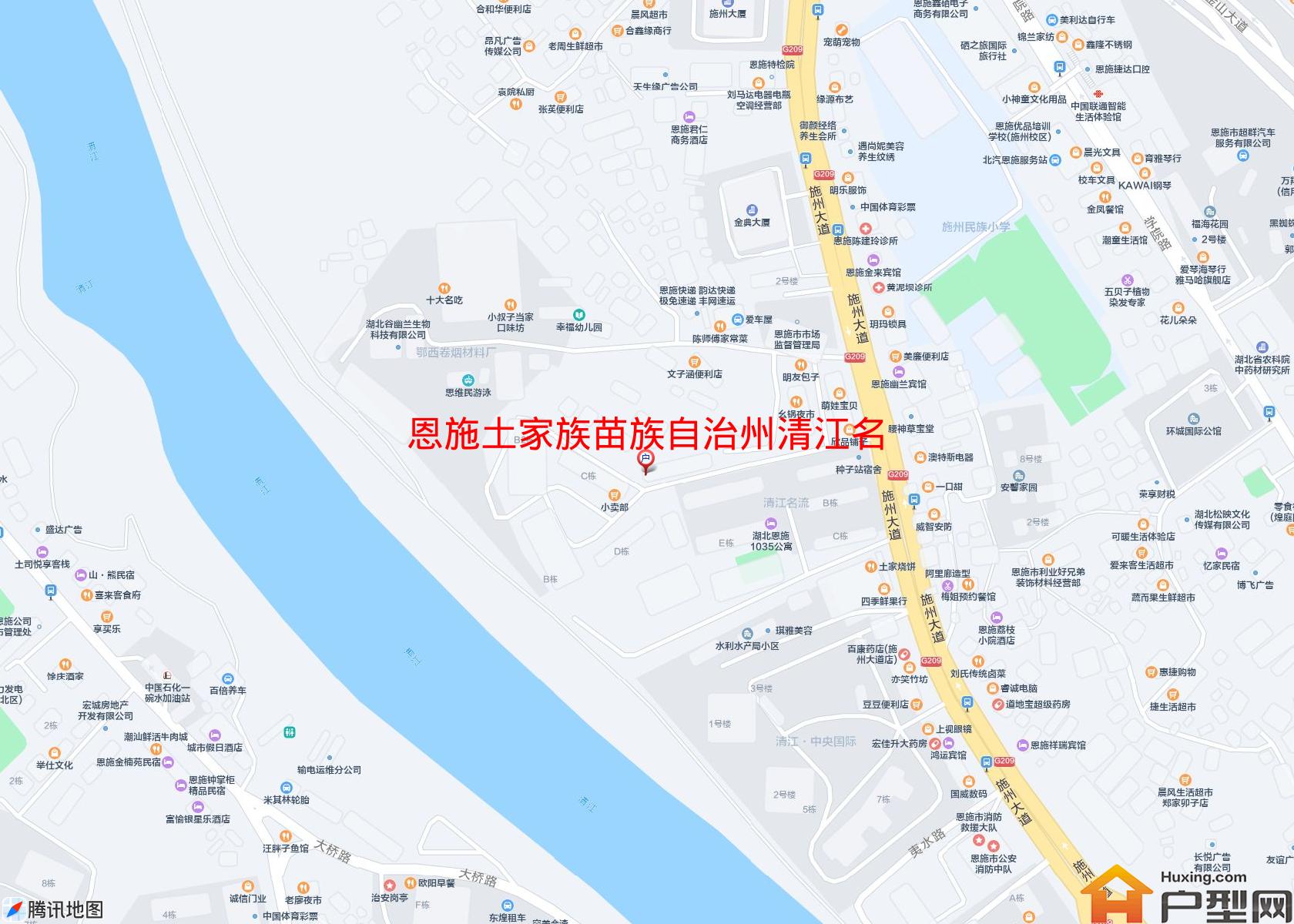清江名流小区 - 户型网