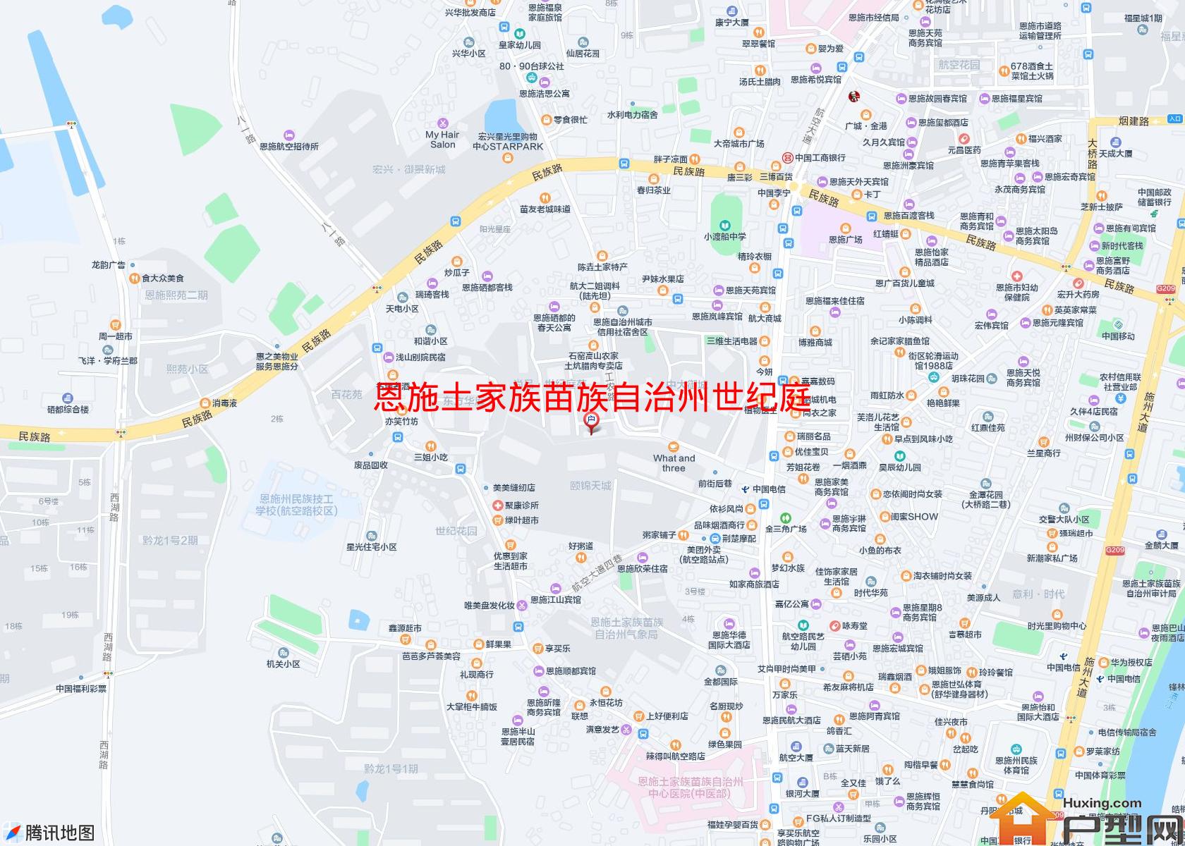 世纪庭苑小区 - 户型网