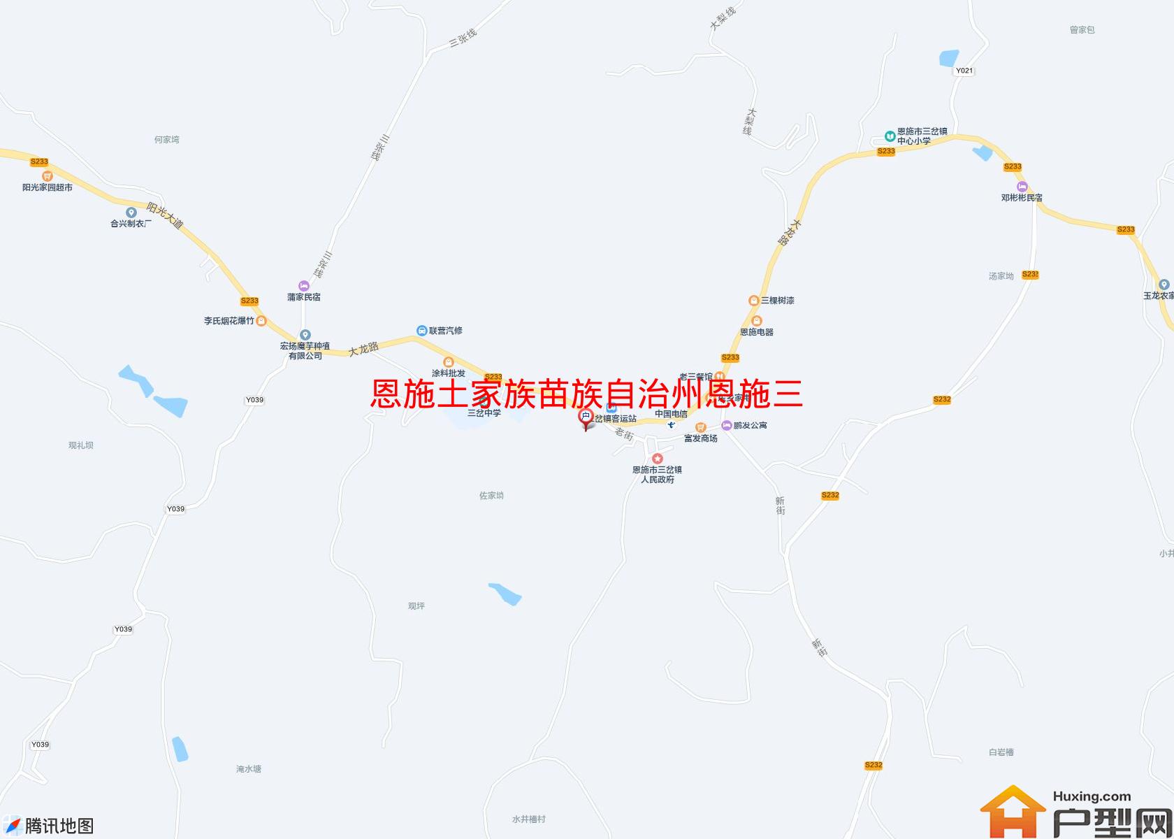 恩施三岔乡新街小区 - 户型网