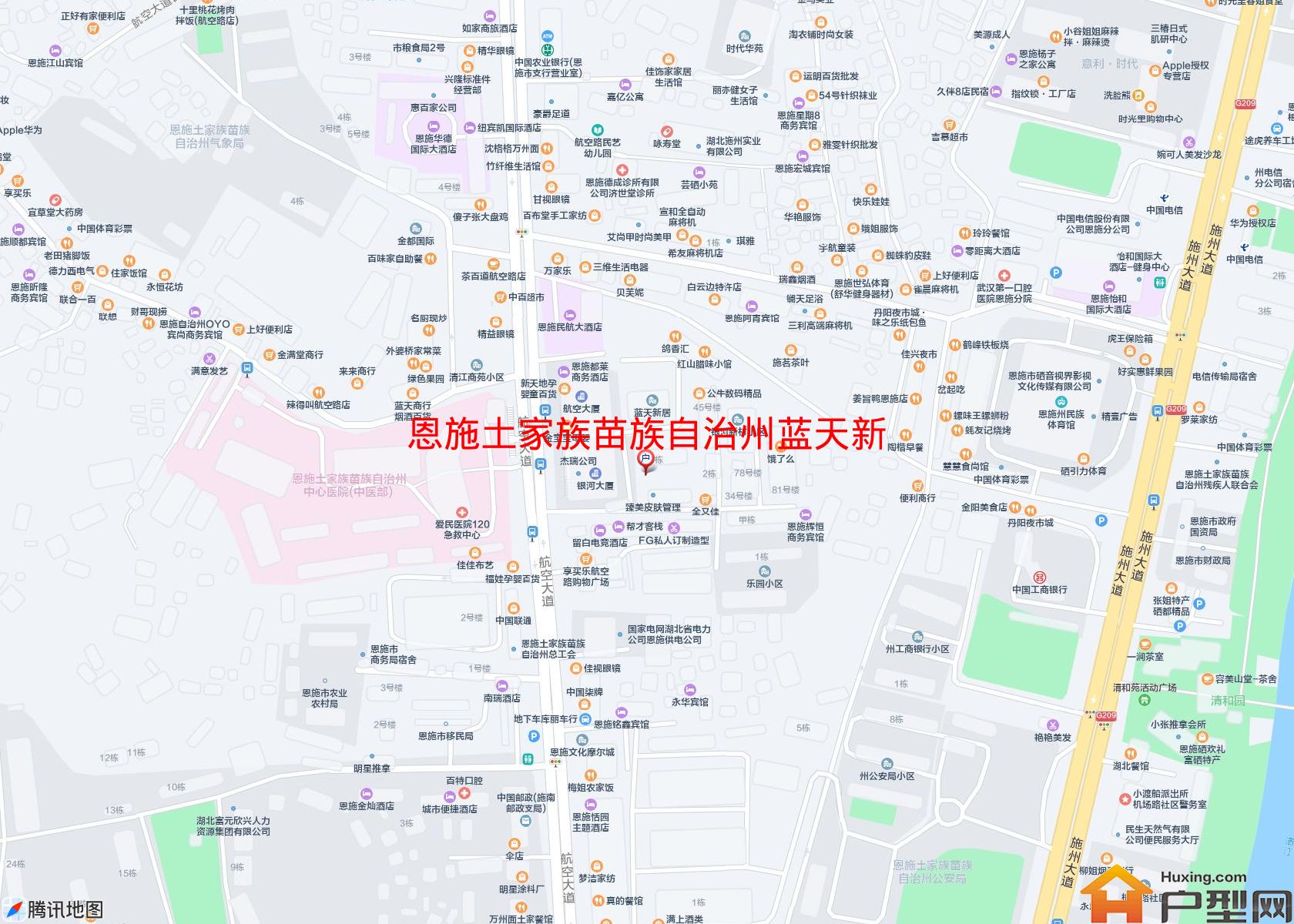 蓝天新居小区 - 户型网