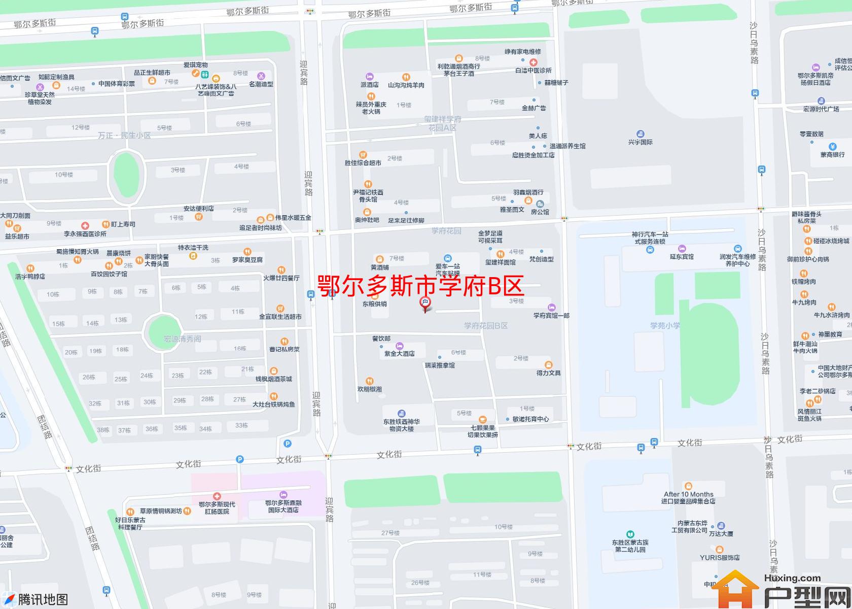 学府B区小区 - 户型网