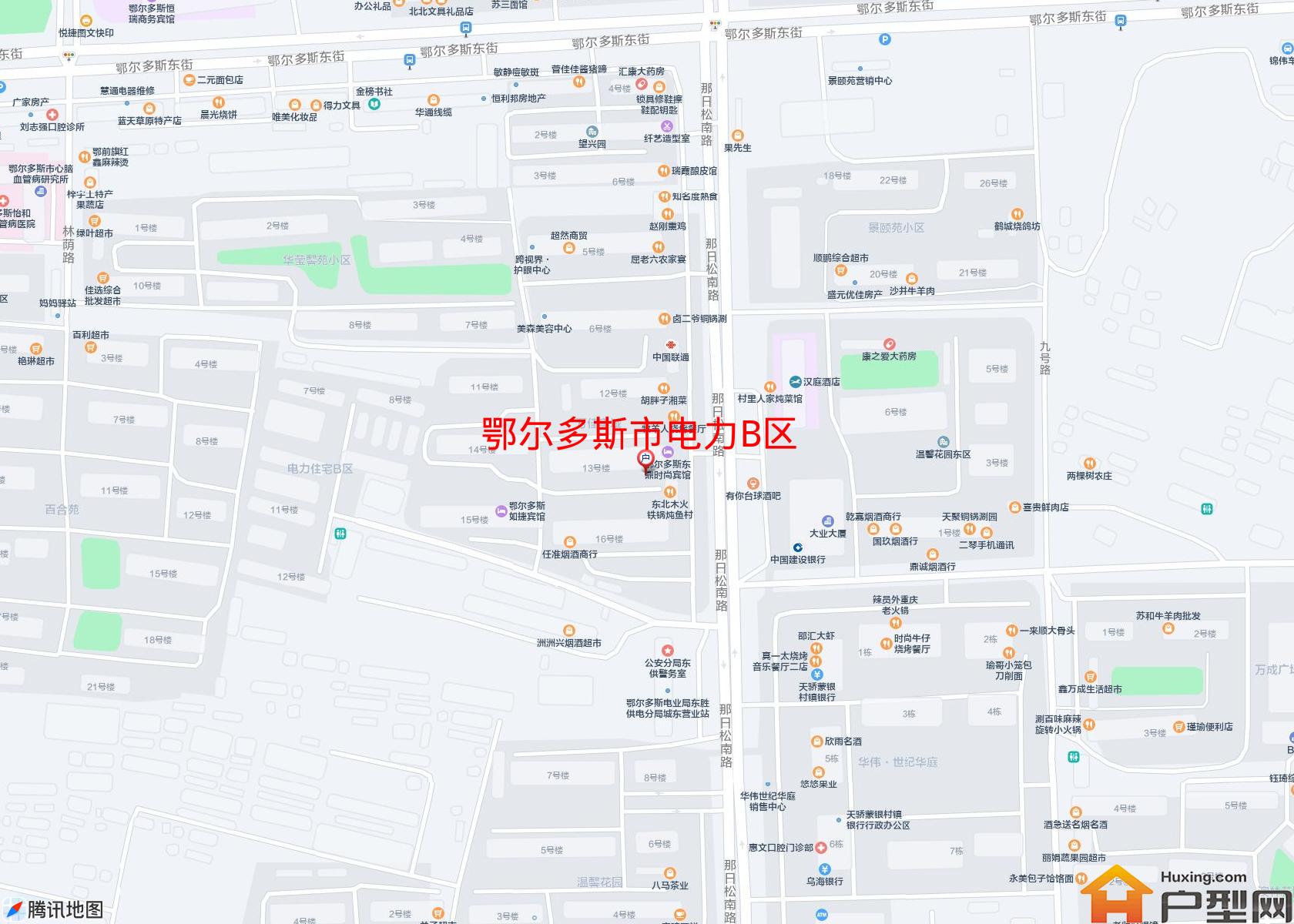 电力B区小区 - 户型网