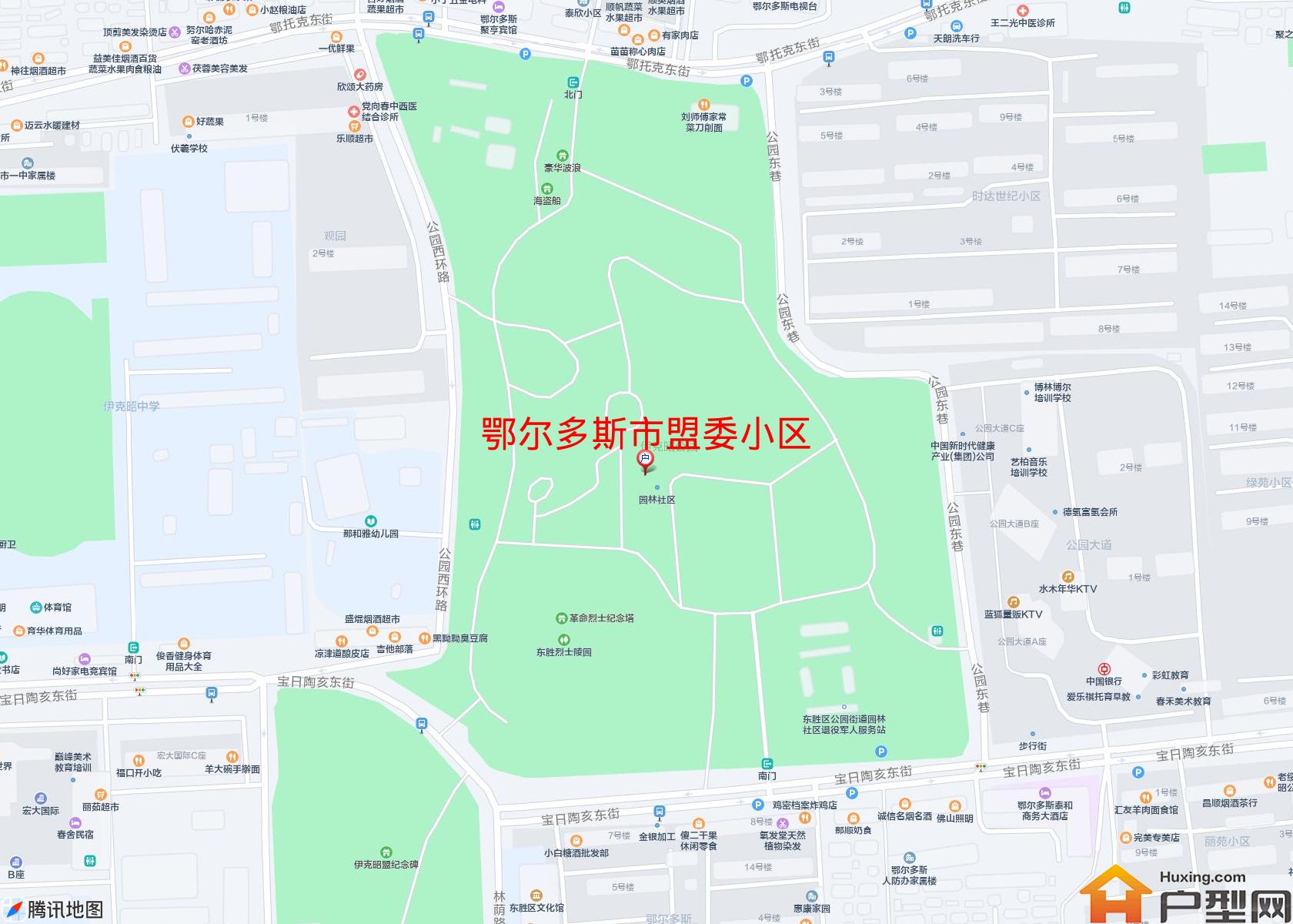 盟委小区小区 - 户型网