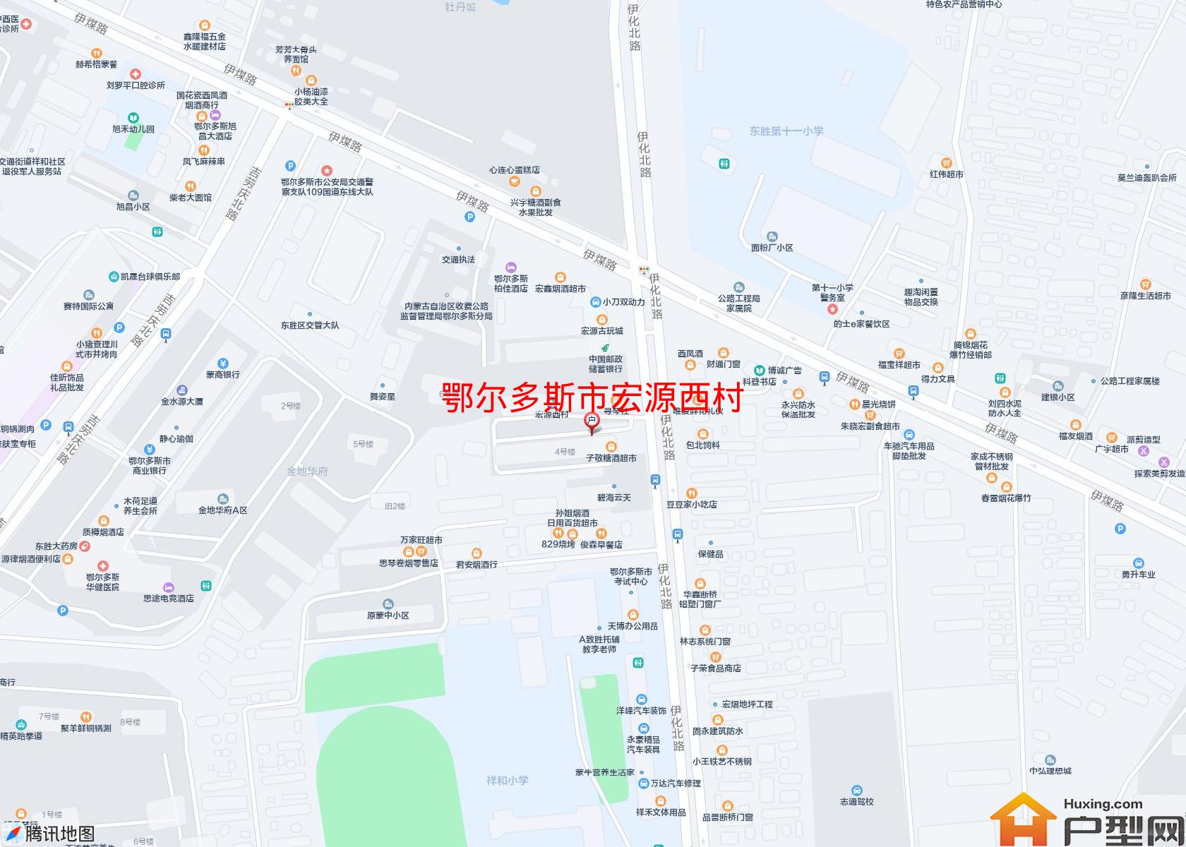 宏源西村小区 - 户型网