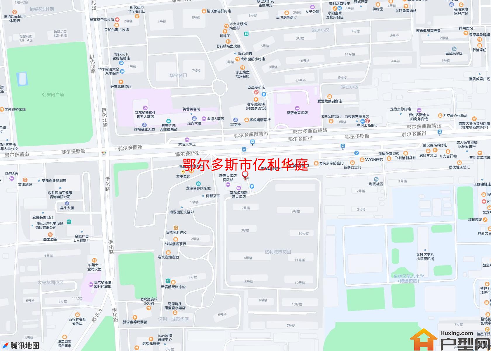 亿利华庭小区 - 户型网