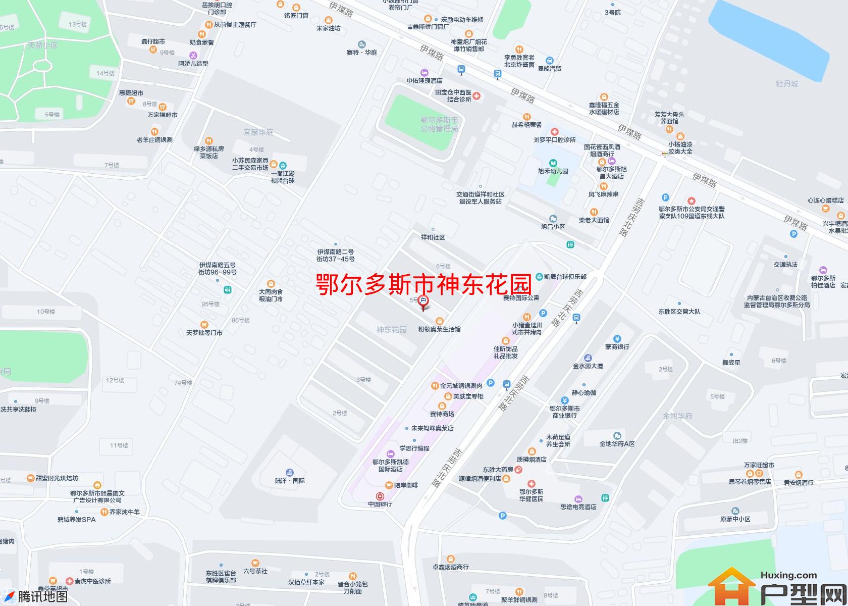 神东花园小区 - 户型网