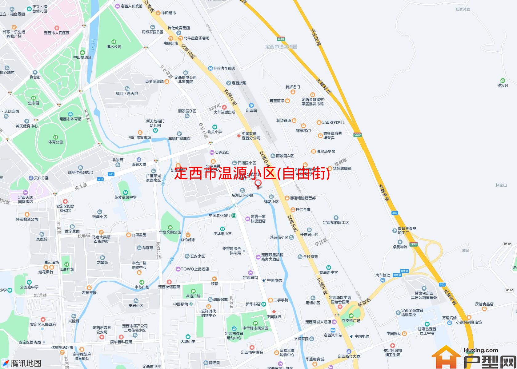 温源小区(自由街)小区 - 户型网