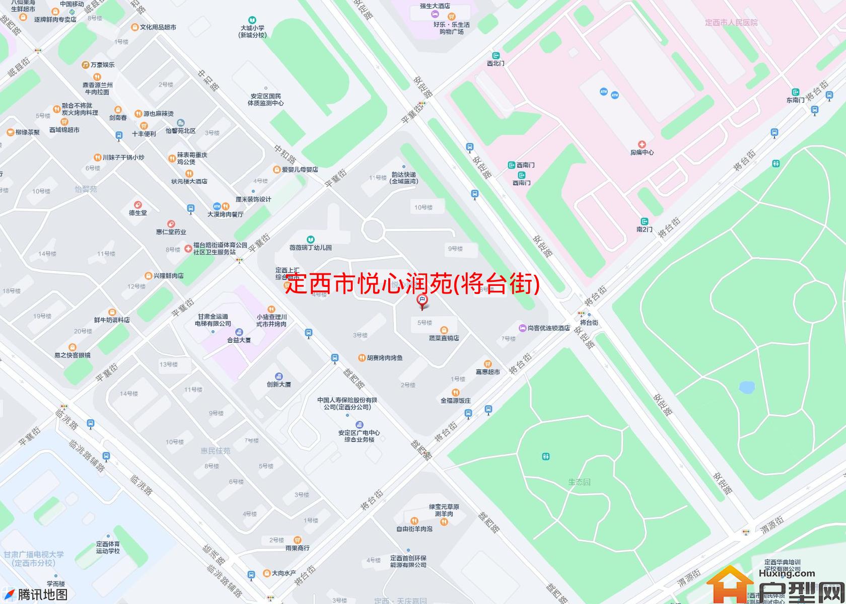 悦心润苑(将台街)小区 - 户型网