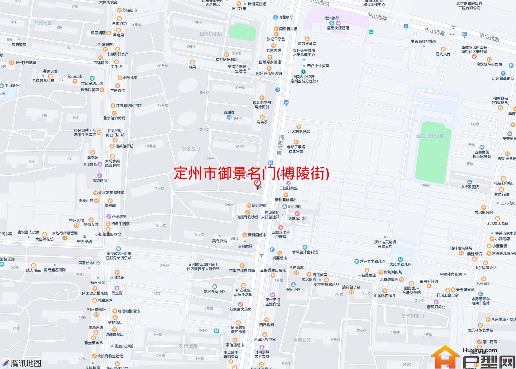 御景名门(博陵街)小区 - 户型网
