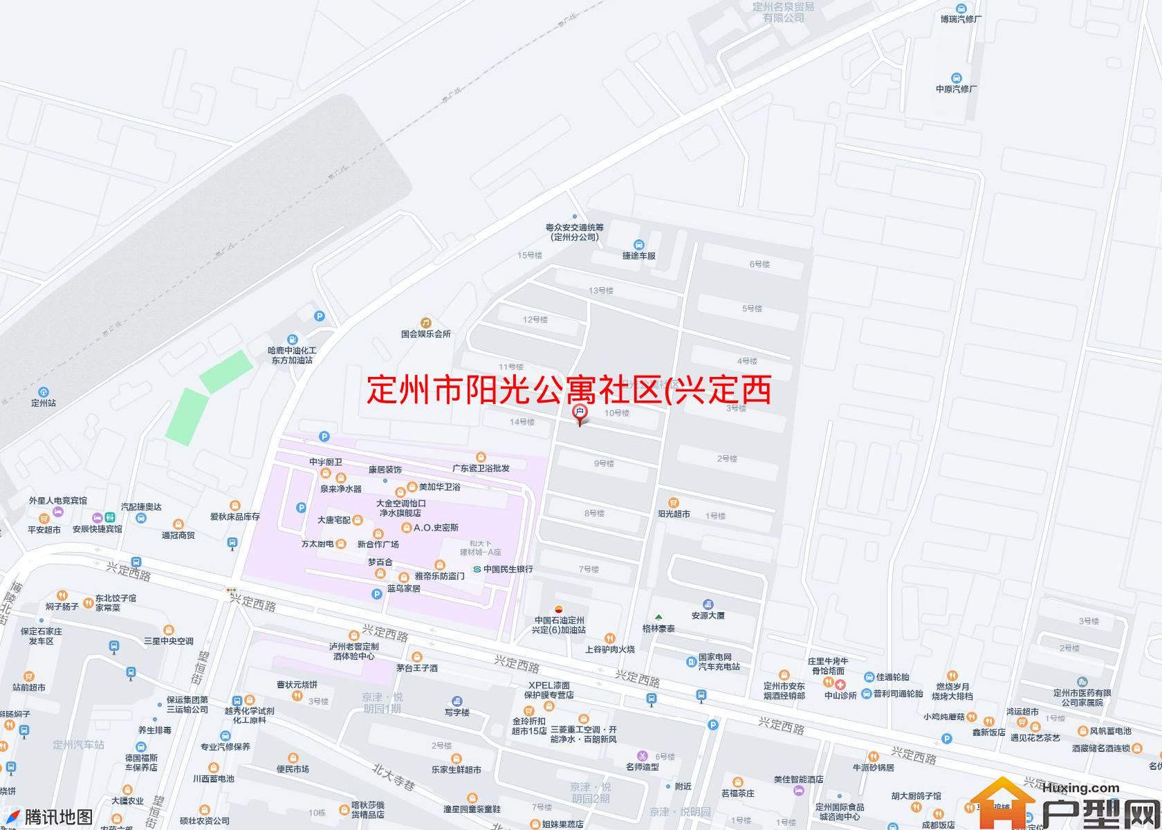 阳光公寓社区(兴定西路)小区 - 户型网