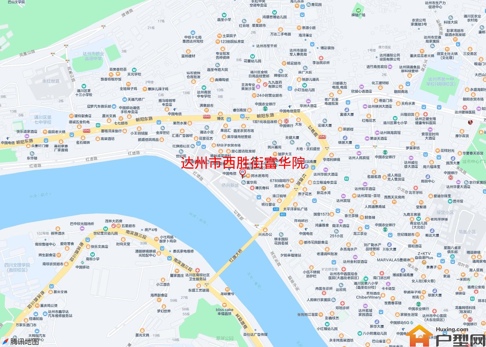 西胜街富华院小区 - 户型网