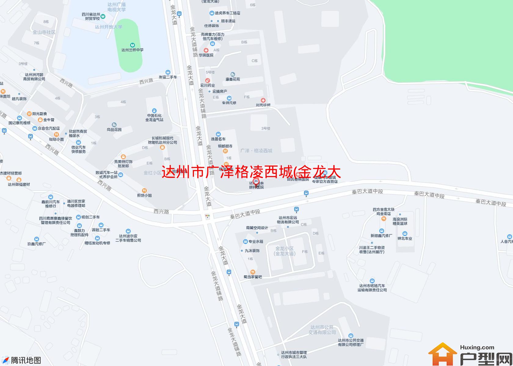 广泽格凌西城(金龙大道48号)小区 - 户型网