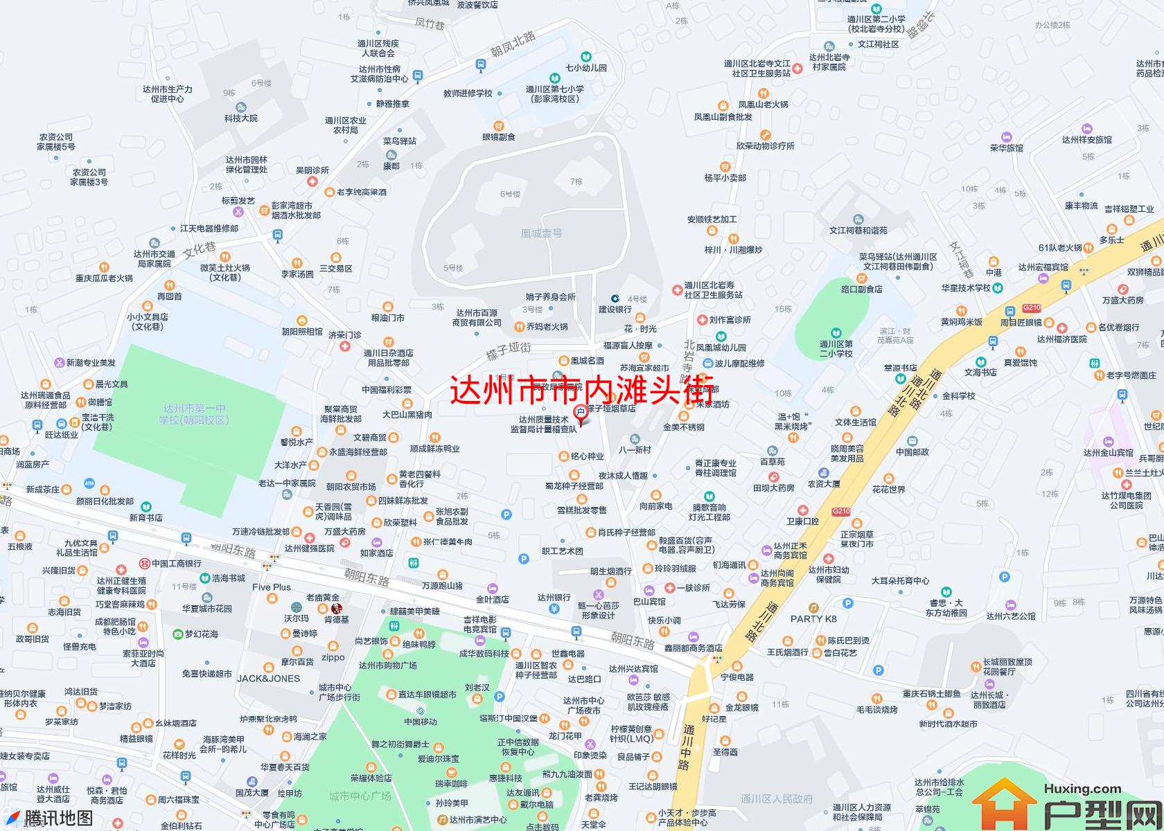 市内滩头街小区 - 户型网