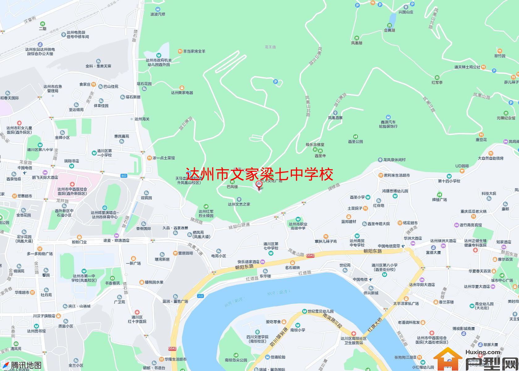 文家梁七中学校小区 - 户型网