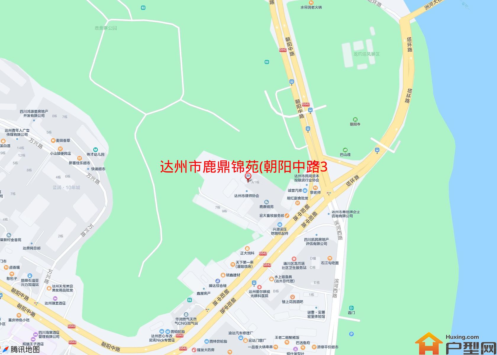 鹿鼎锦苑(朝阳中路318号)小区 - 户型网