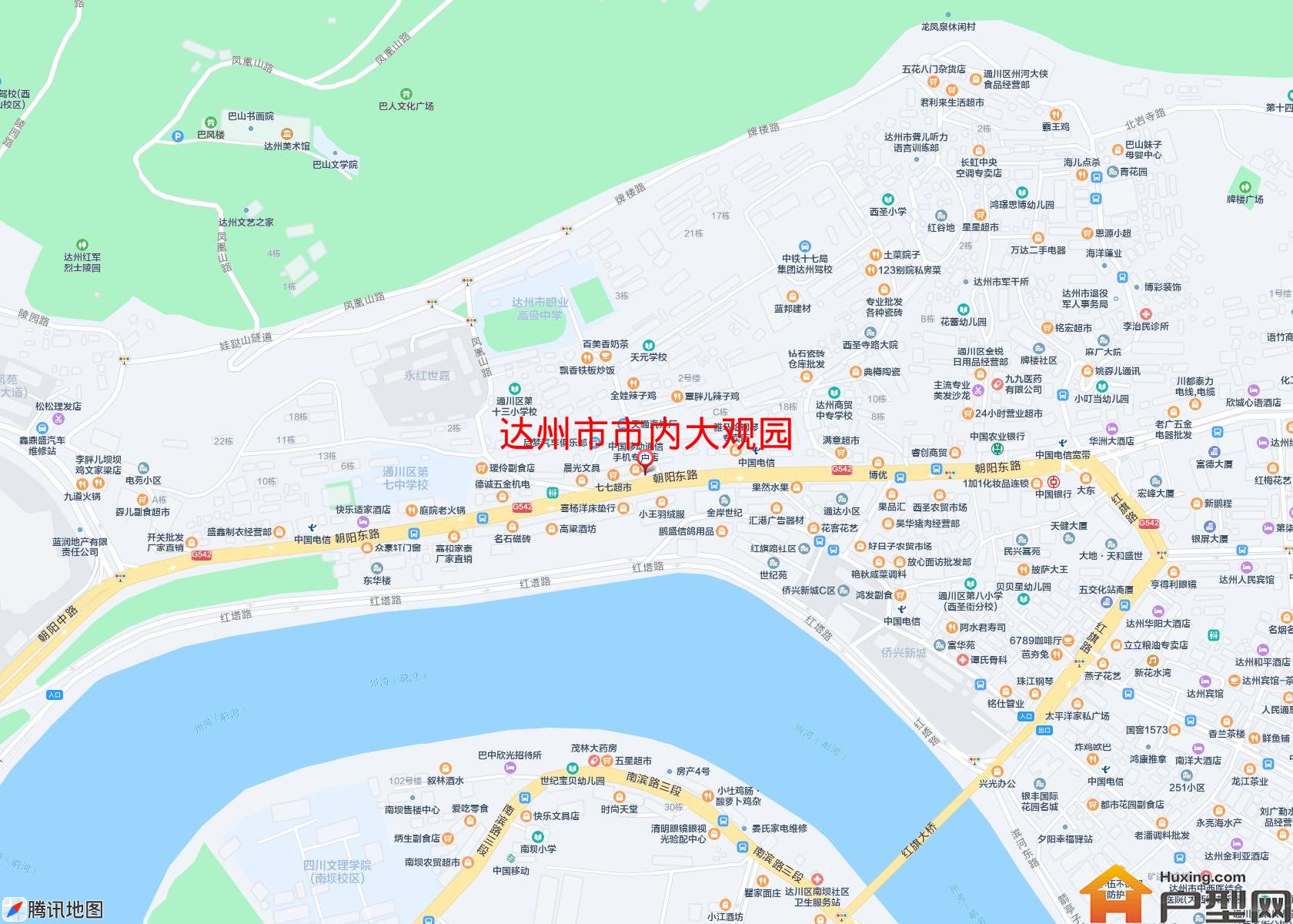 市内大观园小区 - 户型网