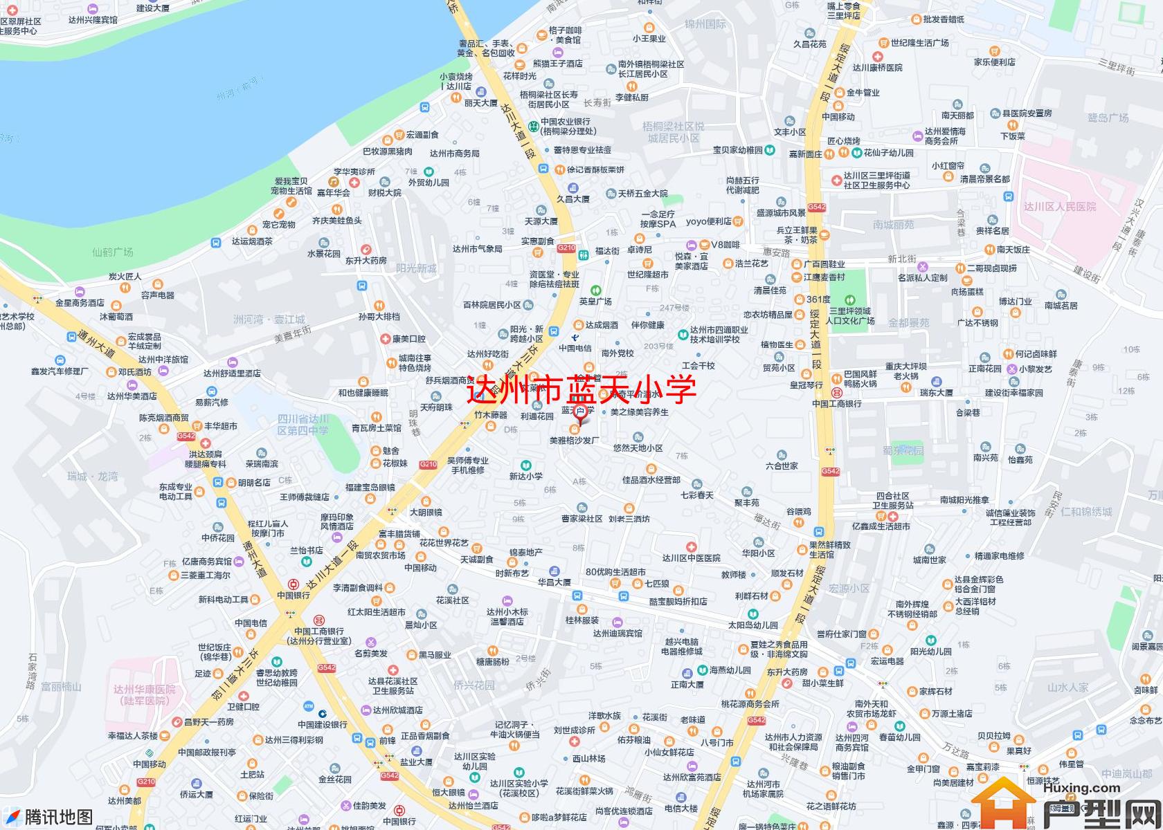 蓝天小学小区 - 户型网