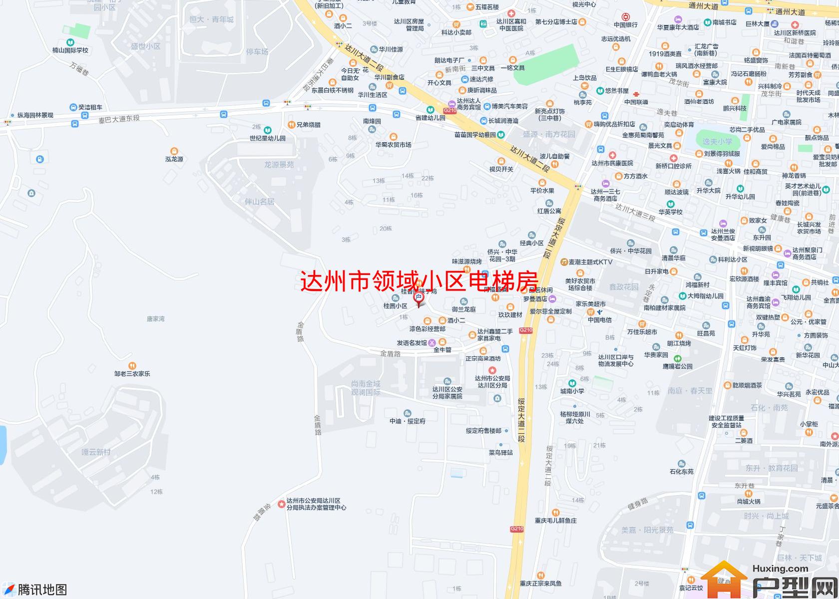 领域小区电梯房小区 - 户型网