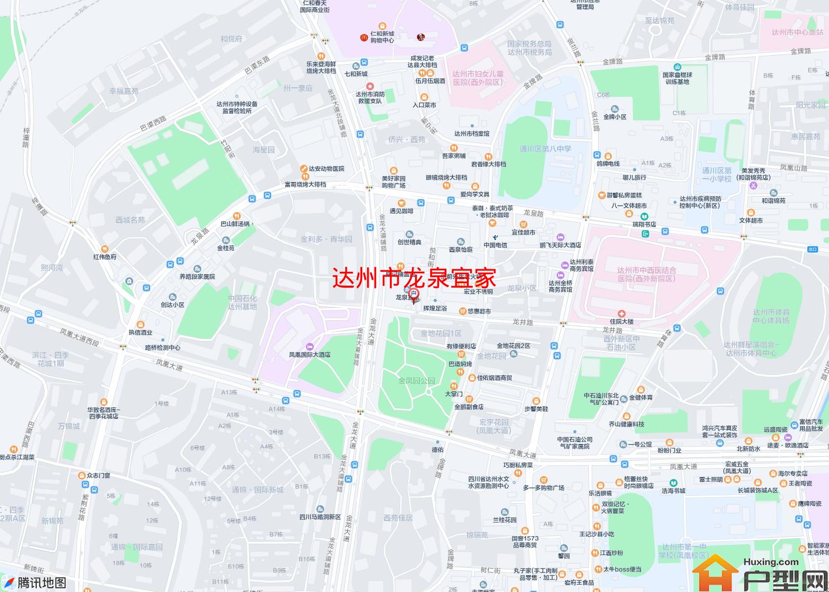 龙泉宜家小区 - 户型网
