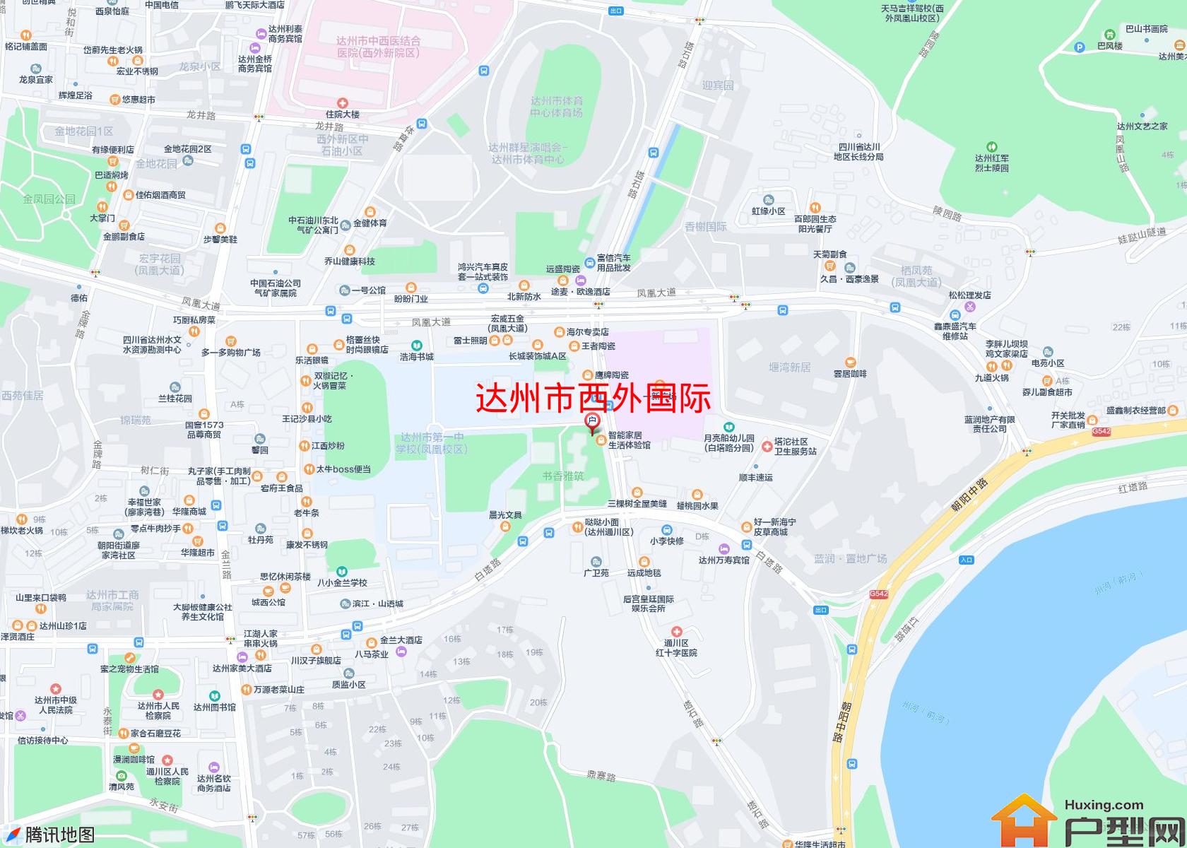 西外国际小区 - 户型网