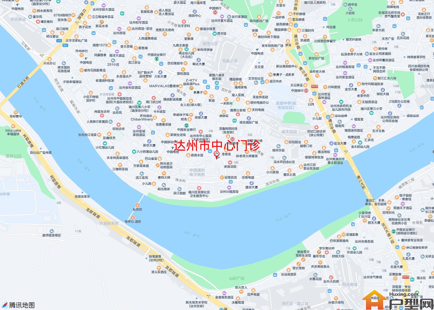 中心门诊小区 - 户型网