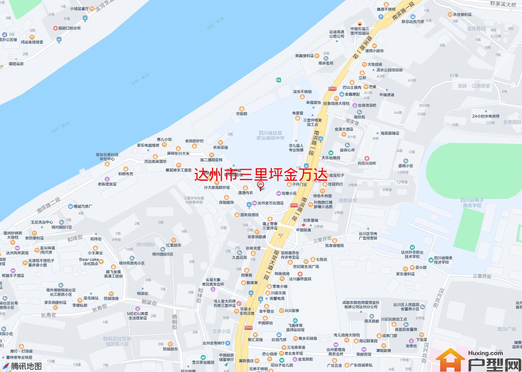 三里坪金万达小区 - 户型网
