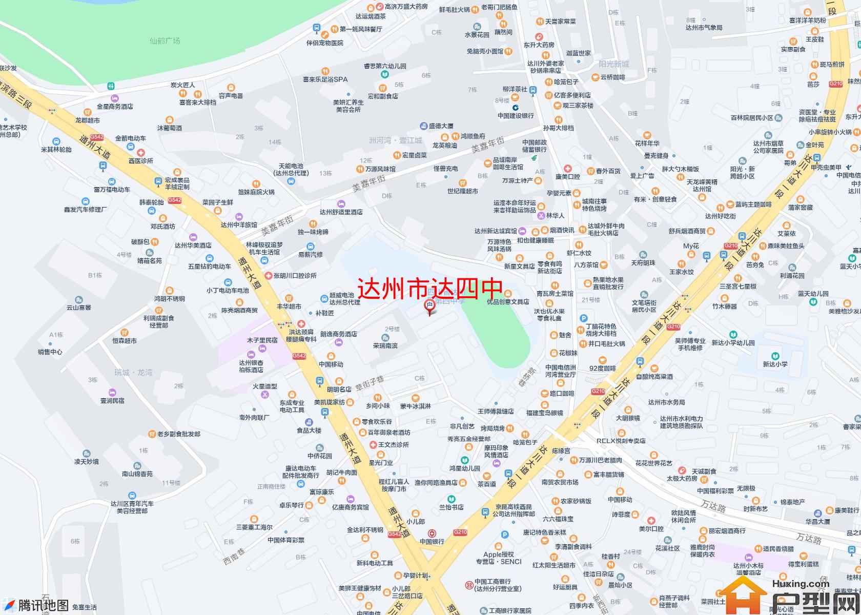 达四中小区 - 户型网