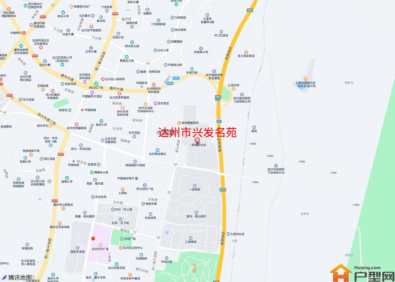 兴发名苑小区 - 户型网