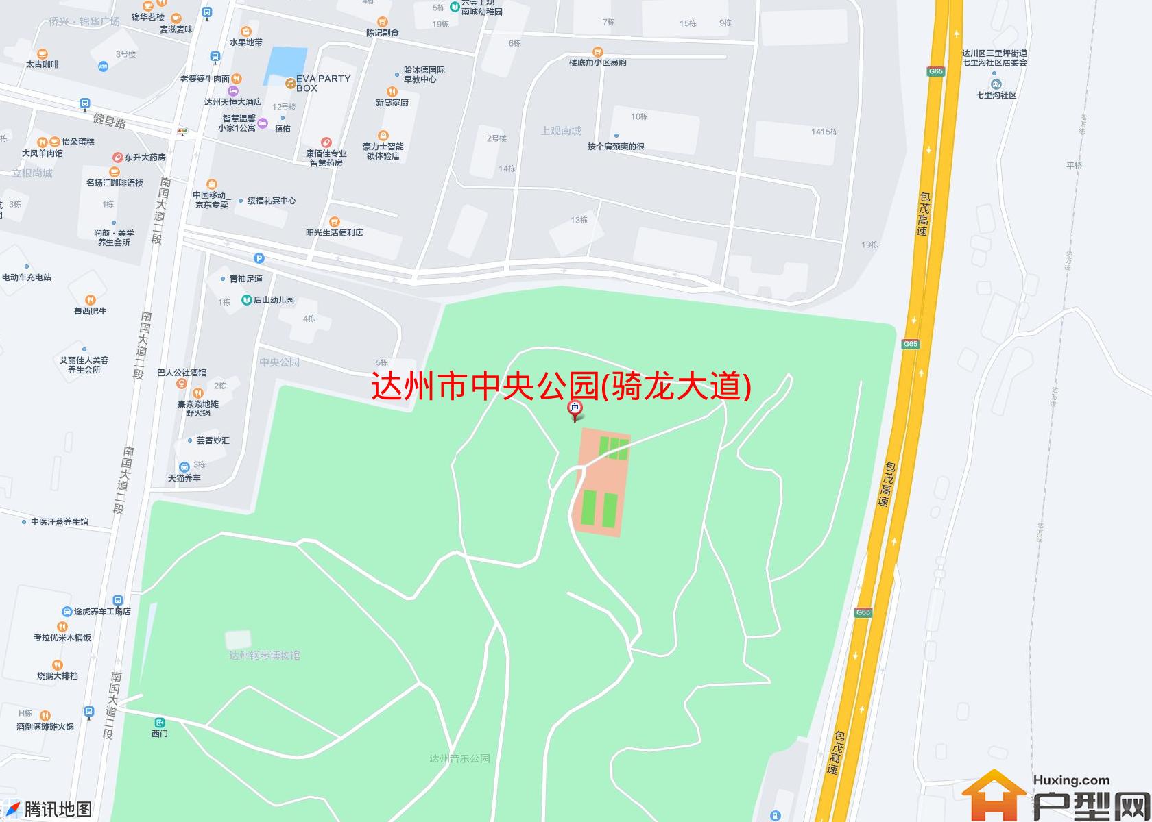 中央公园(骑龙大道)小区 - 户型网