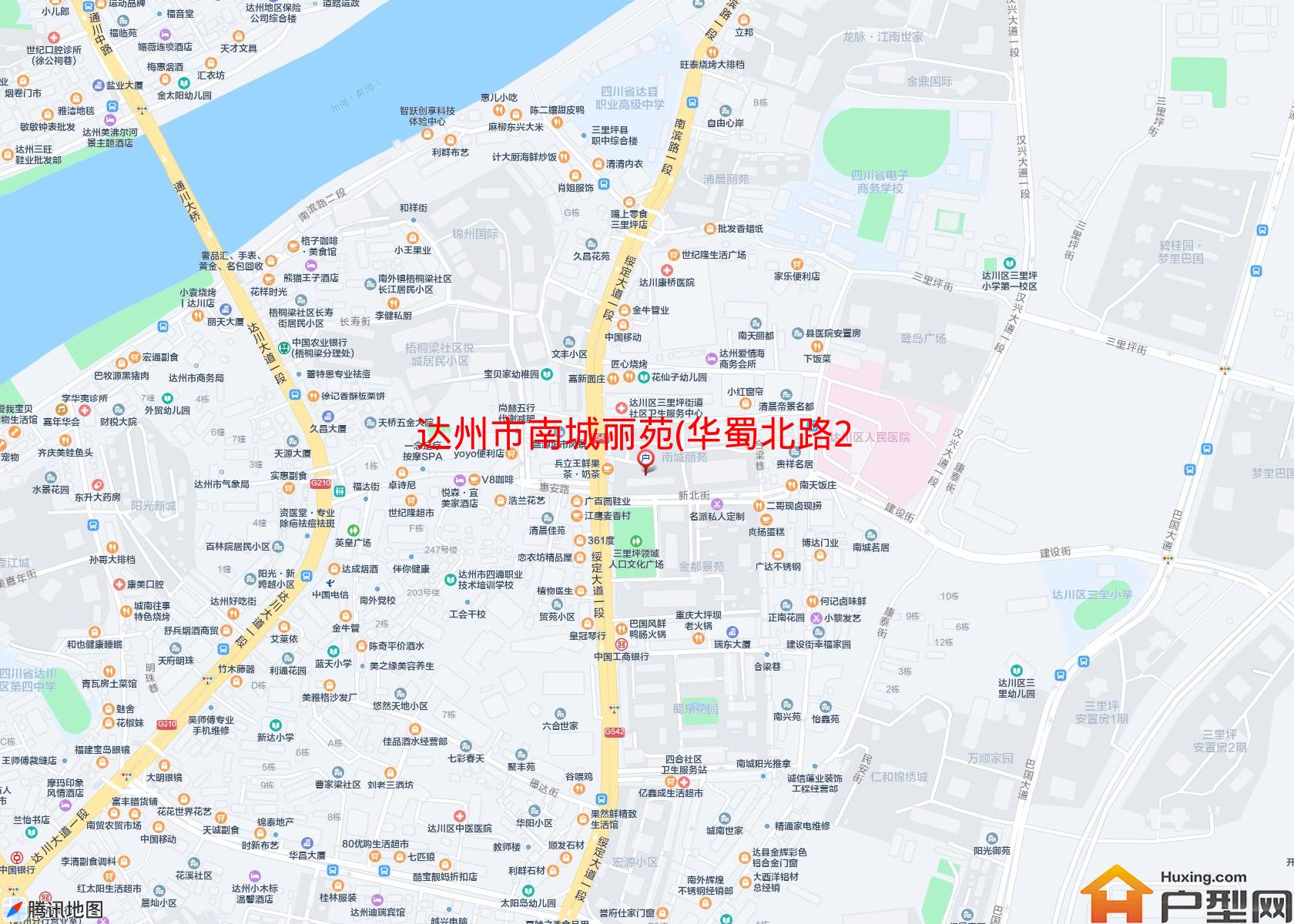 南城丽苑(华蜀北路270号)小区 - 户型网