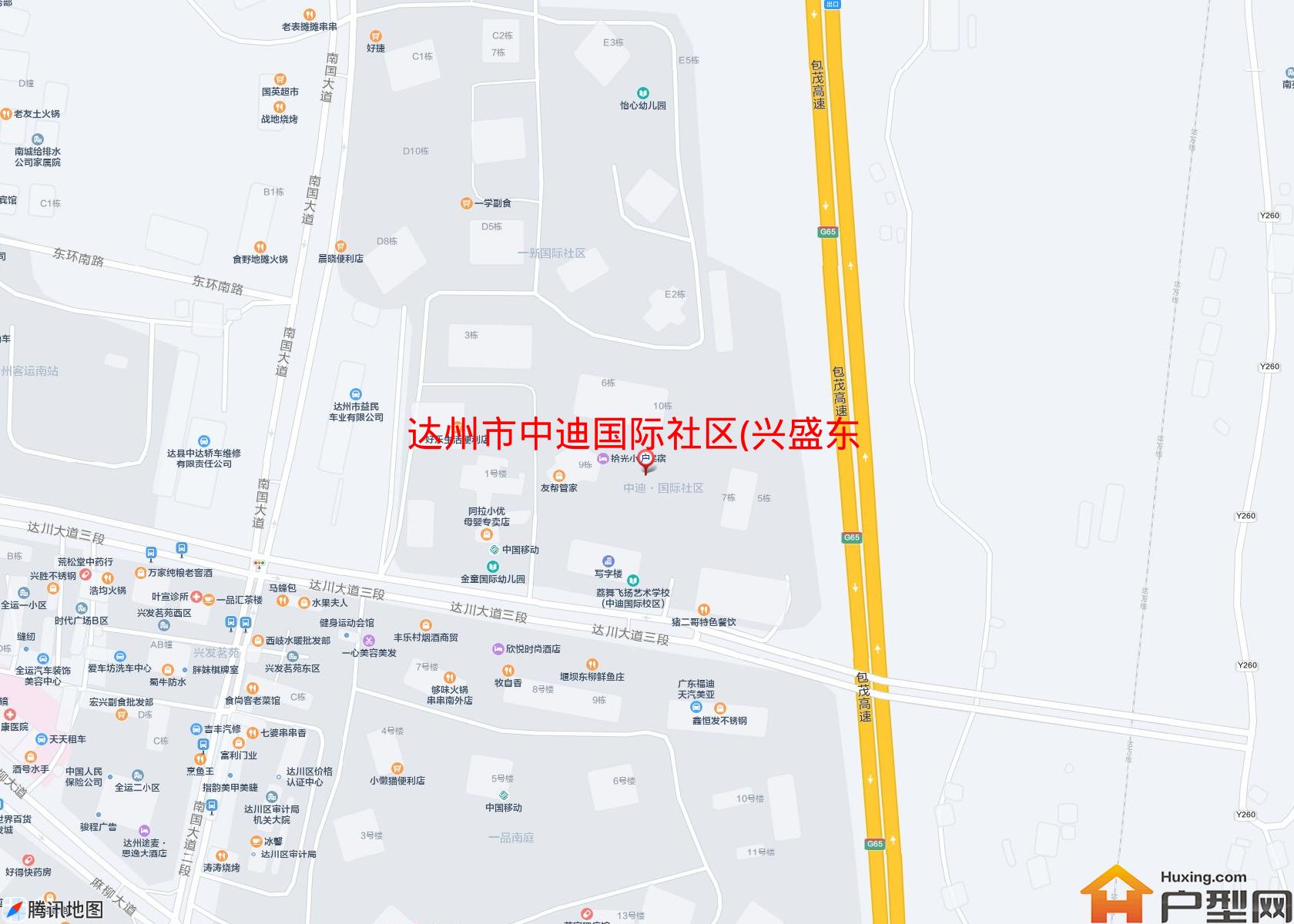 中迪国际社区(兴盛东街)小区 - 户型网