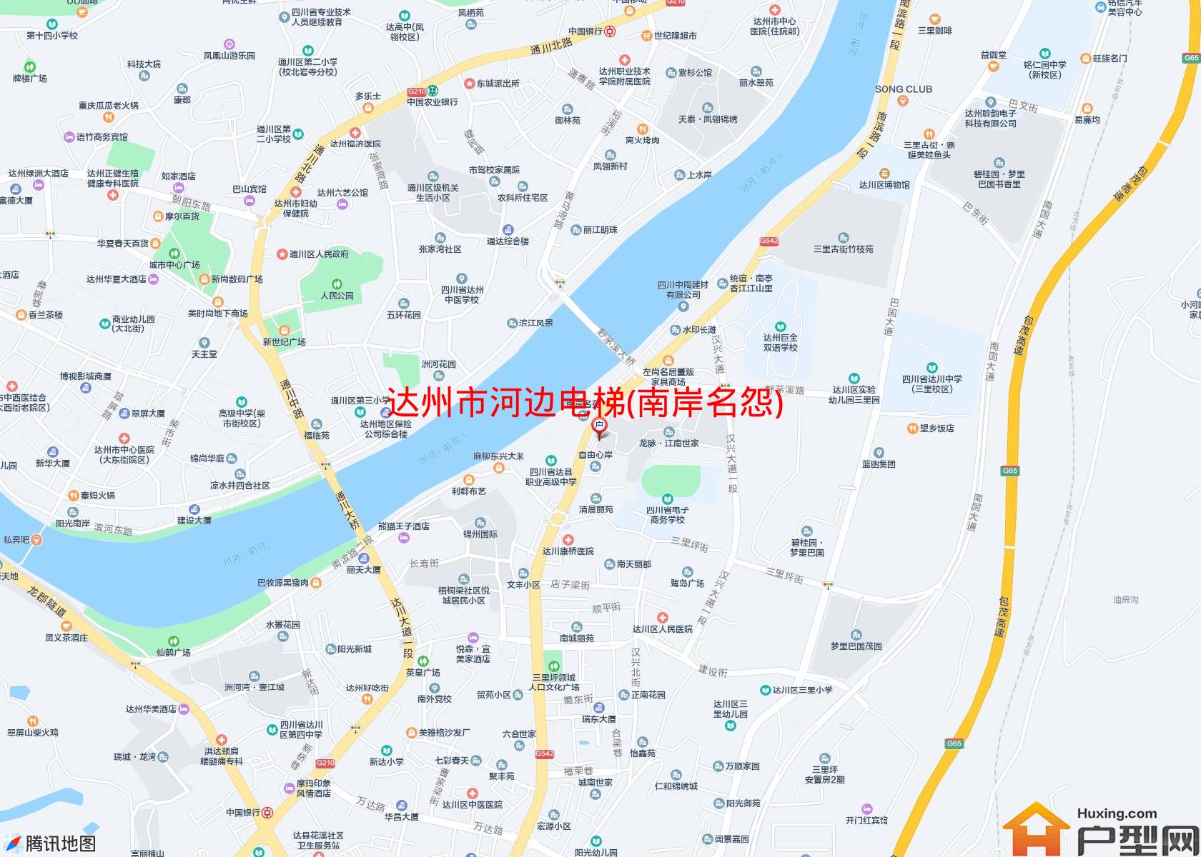 河边电梯(南岸名怨)小区 - 户型网
