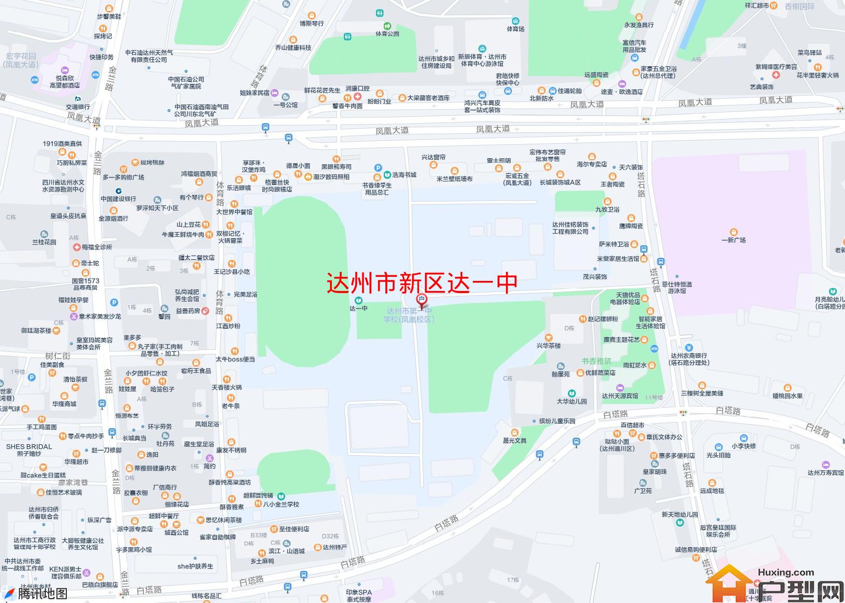 新区达一中小区 - 户型网
