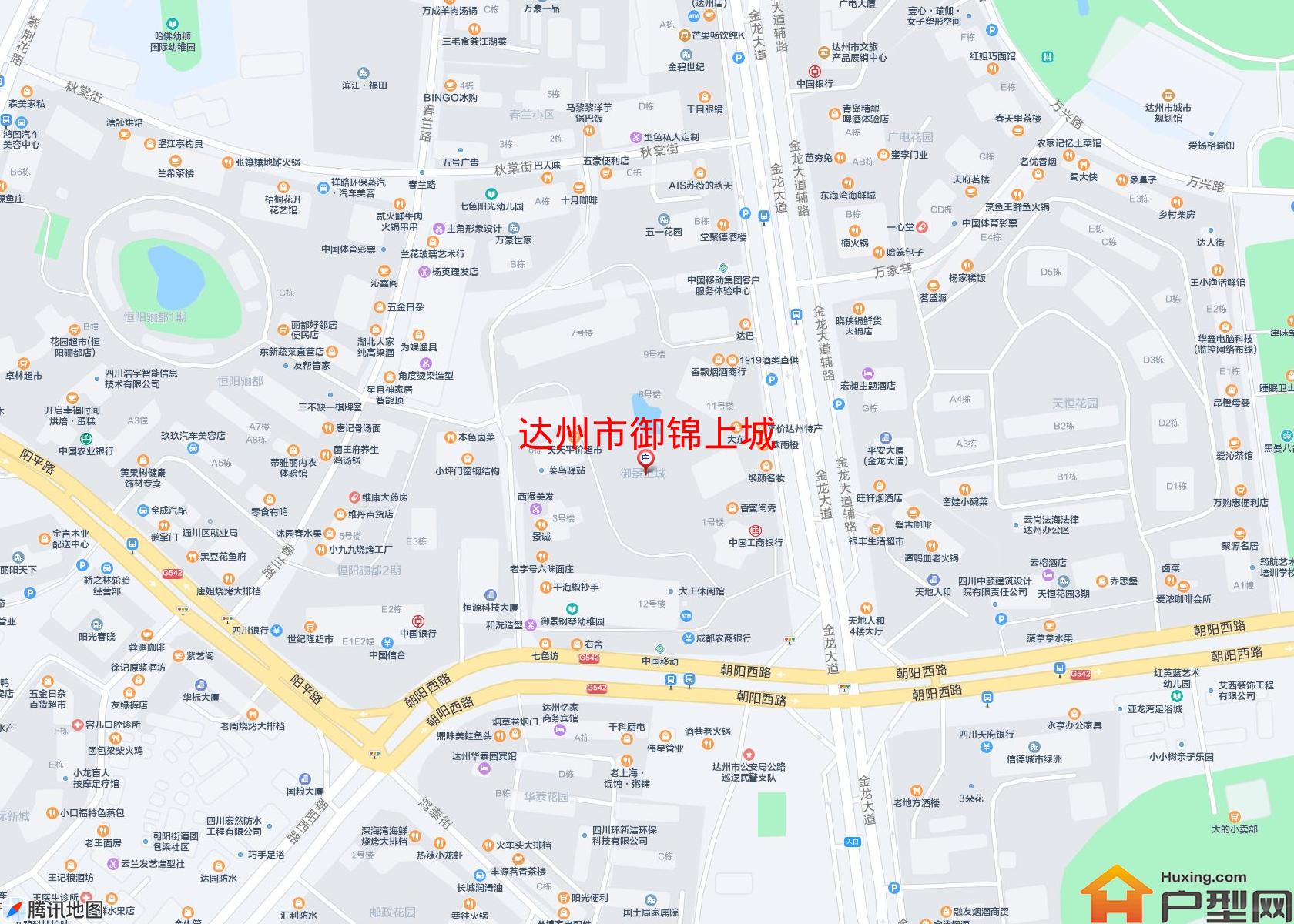 御锦上城小区 - 户型网