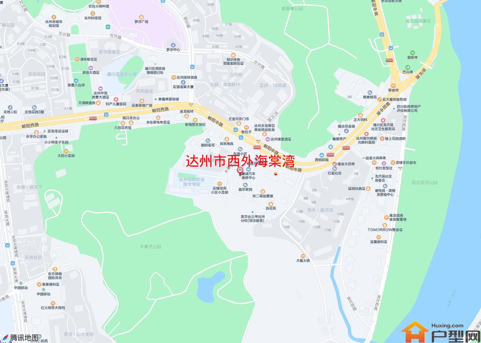 西外海棠湾小区 - 户型网