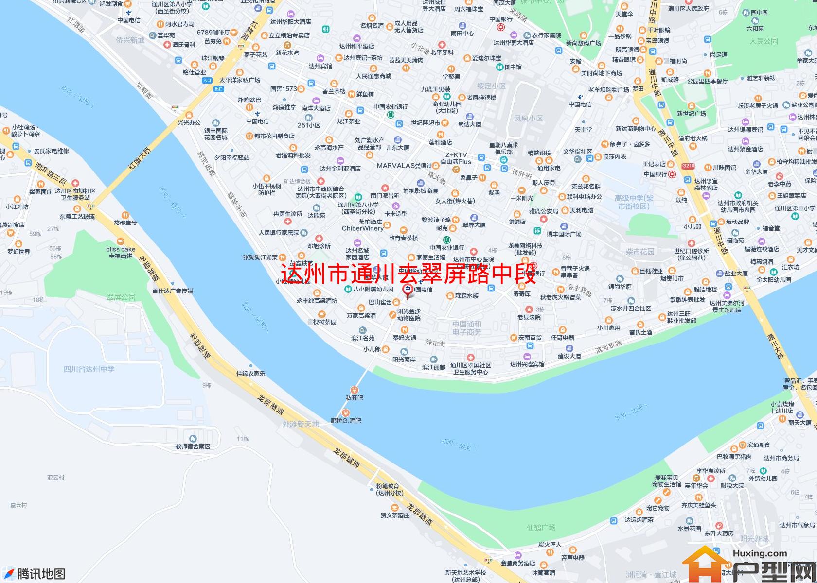 通川去翠屏路中段小区 - 户型网