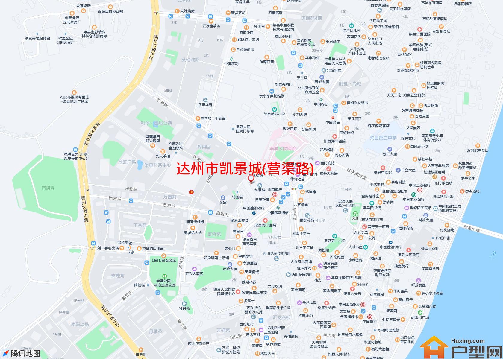 凯景城(营渠路)小区 - 户型网