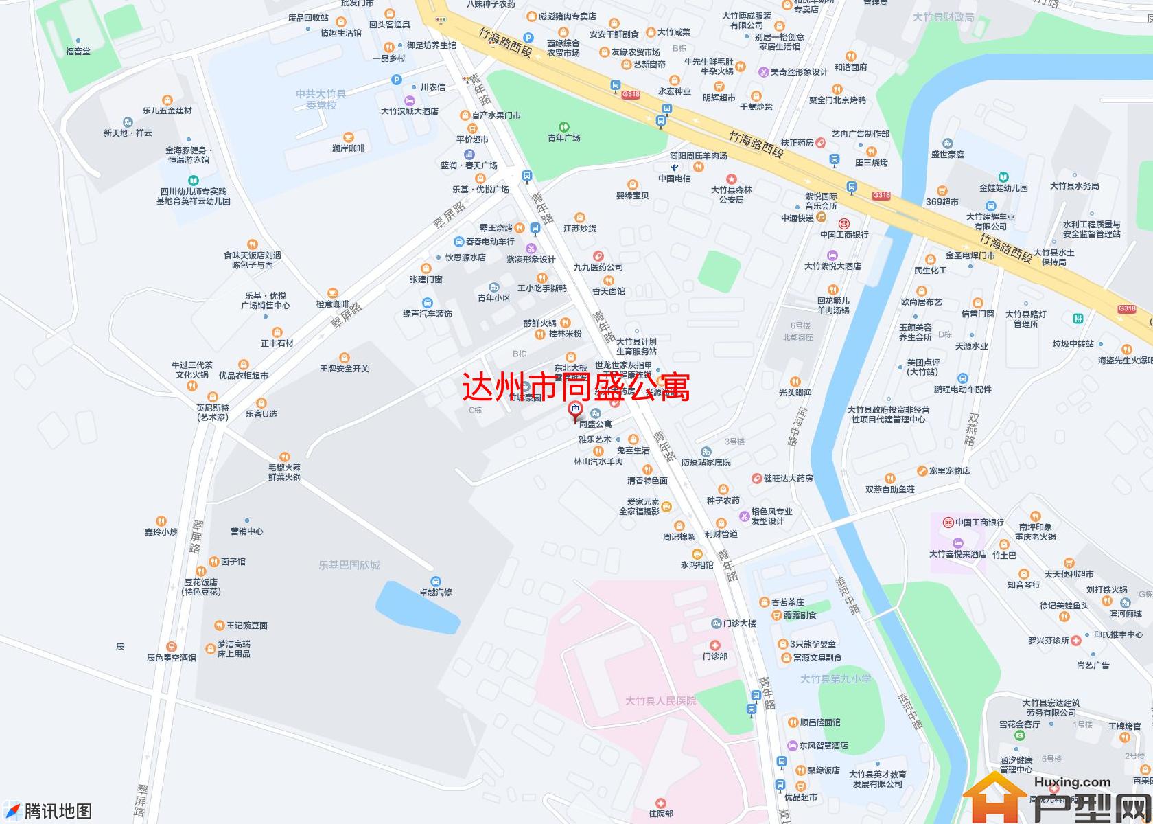 同盛公寓小区 - 户型网