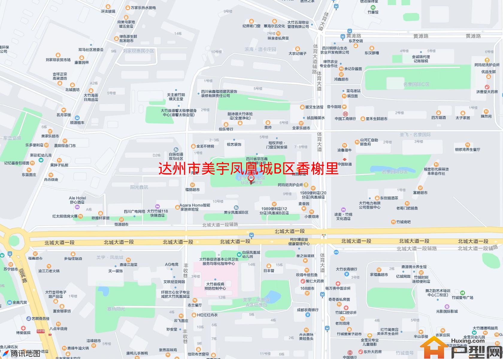 美宇凤凰城B区香榭里(体育大道)小区 - 户型网