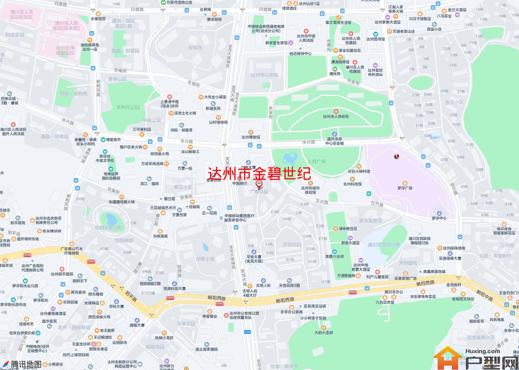 金碧世纪小区 - 户型网