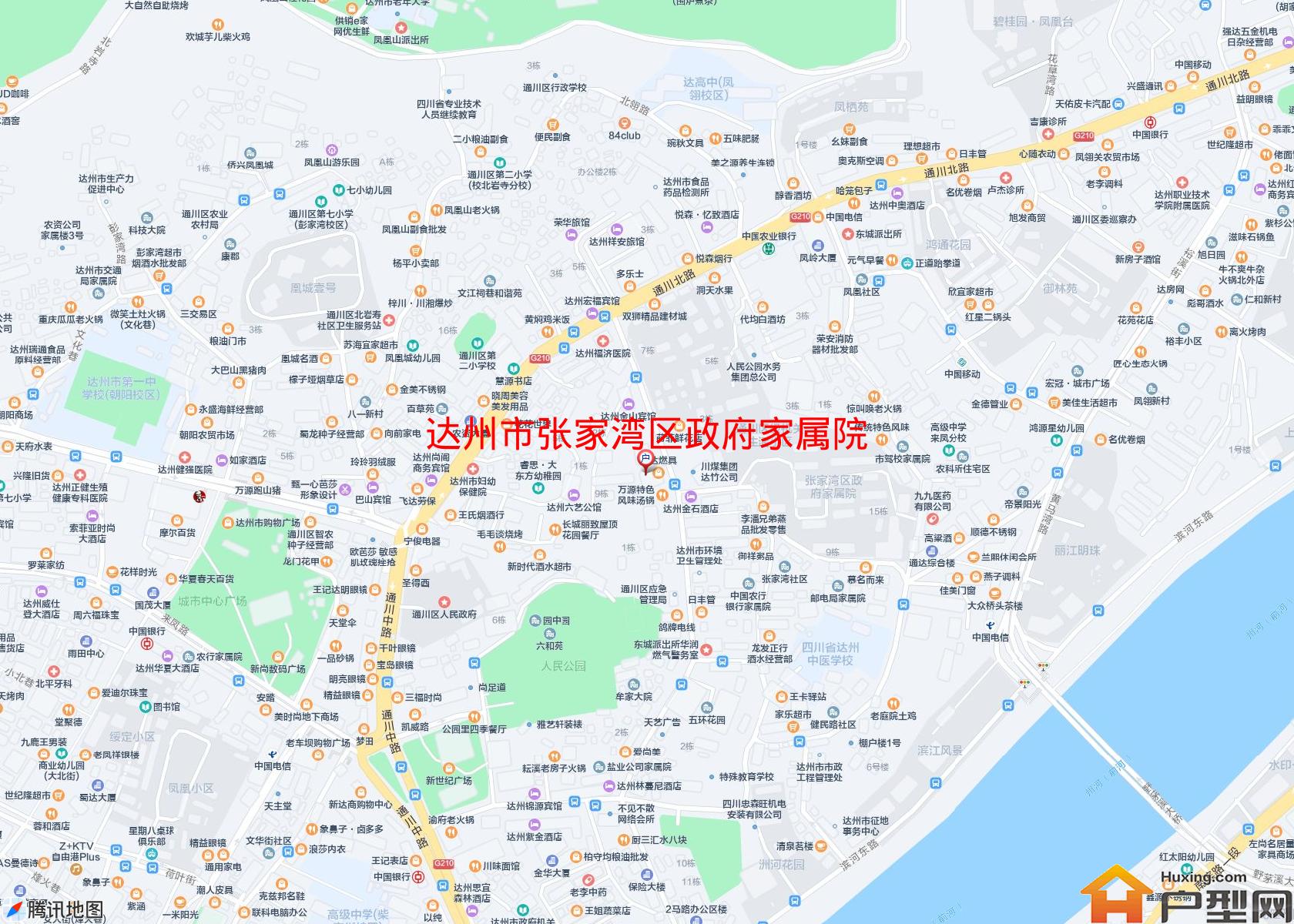 张家湾区政府家属院小区 - 户型网