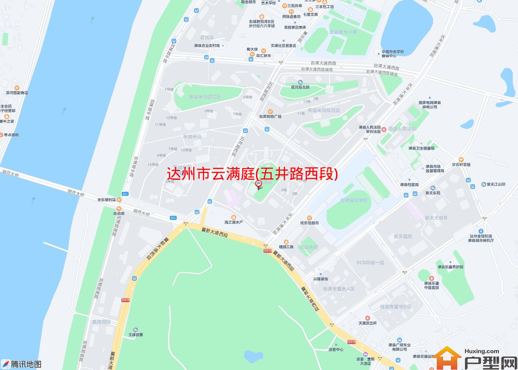 云满庭(五井路西段)小区 - 户型网